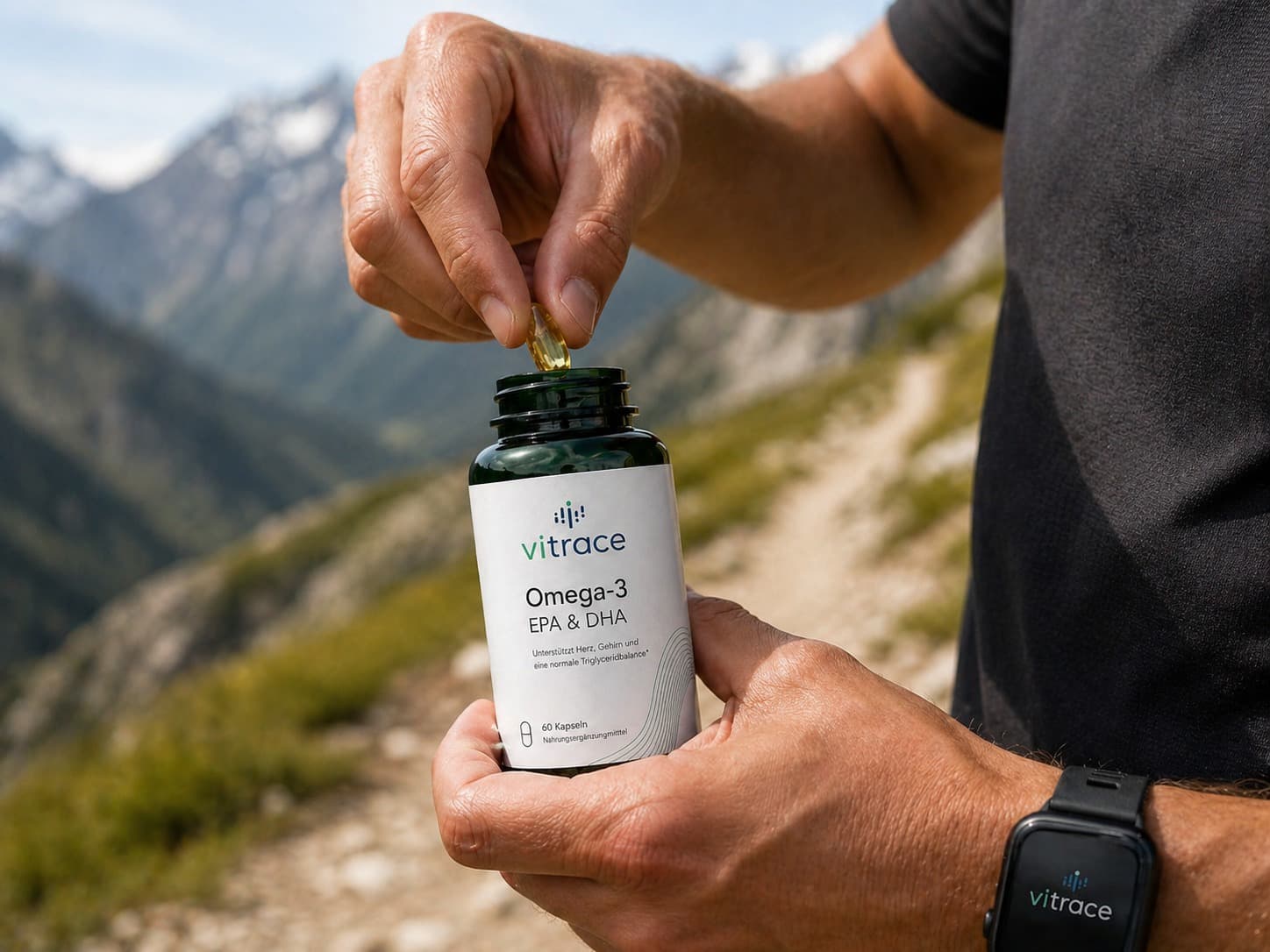 Vitrace supplements in the mountains